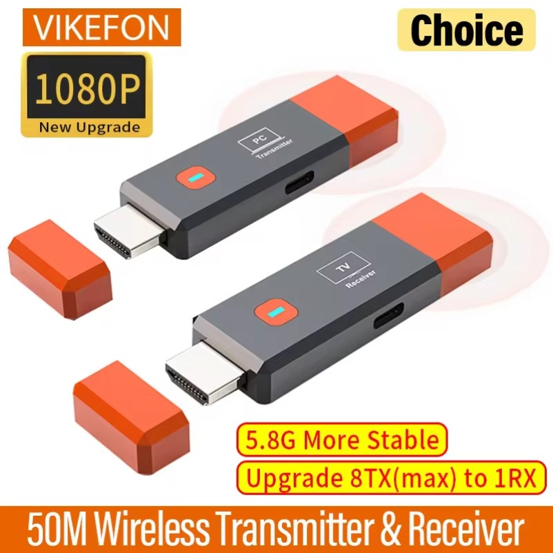 Home Cinema Wireless - Adattatore video wireless compatibile HDMI Trasmettitore