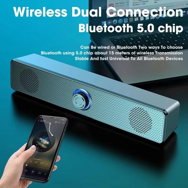 Home Cinema Tv - Soundbar Musicale per Computer, Cassa Acustica