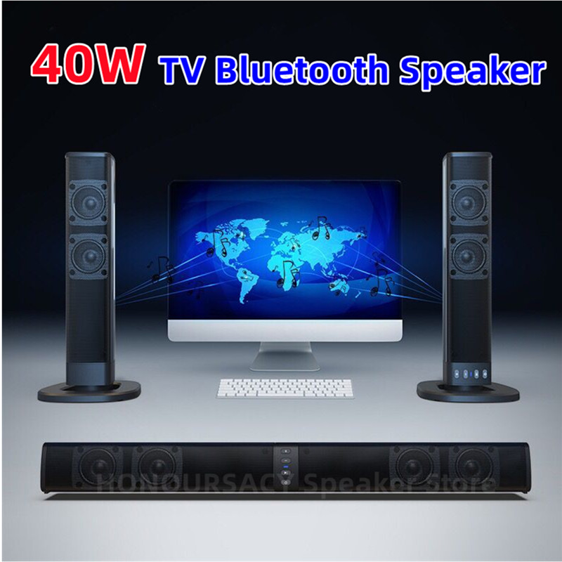 Home Cinema Jbl - Soundbar 40WTV con Altoparlanti Bluetooth Wireless,