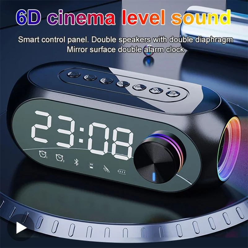 Home Cinema Chairs - Sveglia Radio FM Altoparlante Bluetooth Subwoofer