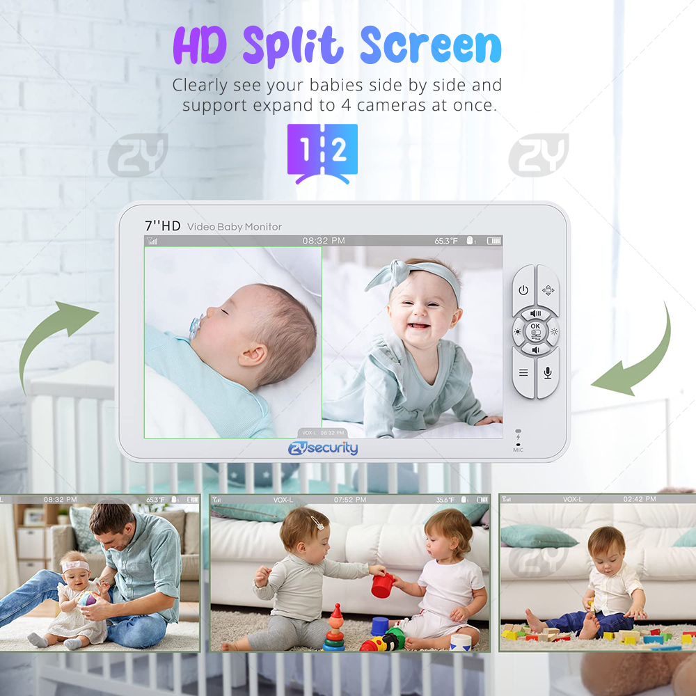 Baby monitor video da 7,0 poll - Home Cinema Wireless recensione e prezzo