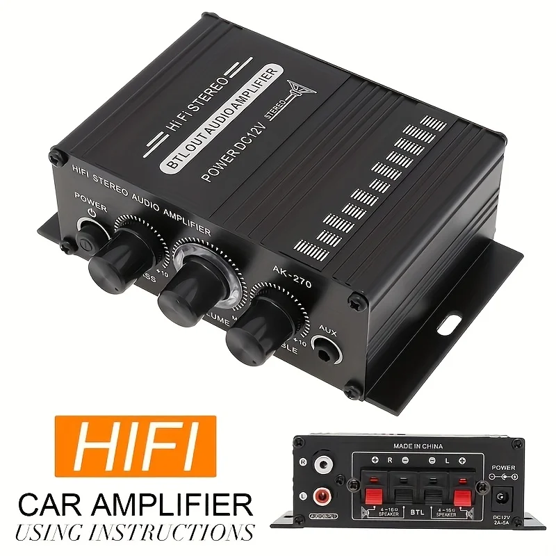 Amplificatore HIFI AK-270, 2.0 - Audio Home Cinema recensione e prezzo