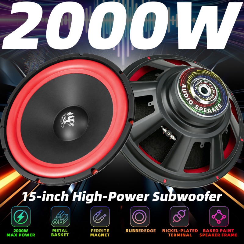 Subwoofer per Auto da 15 Polli - Audio Home Cinema recensione e prezzo