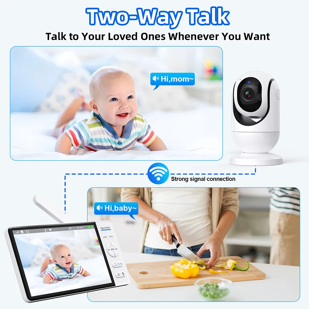 No WiFi Baby Monitor da 7 poll - Home Cinema Wireless recensione e prezzo