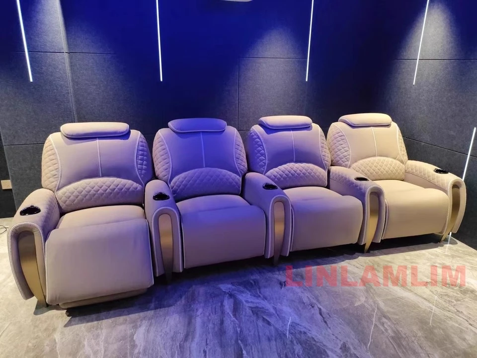Divano da teatro reclinabile e - Home Cinema Chairs recensione e prezzo