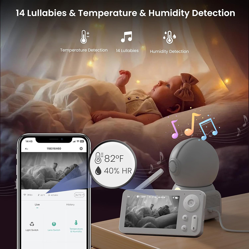 Baby monitor 2K con 2 telecame - Home Cinema Wireless recensione e prezzo