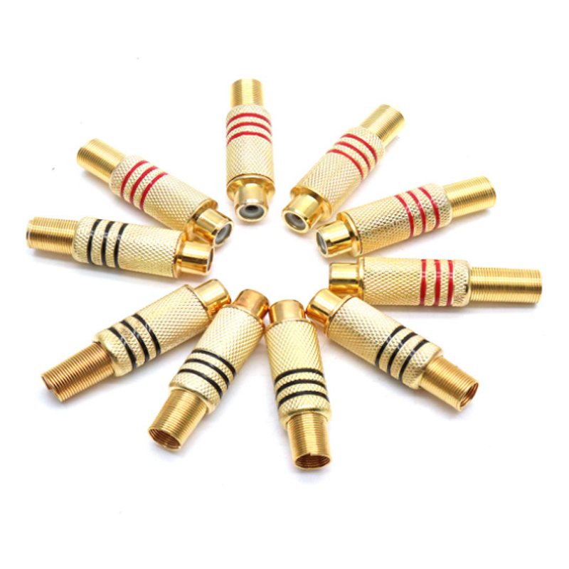 4 connettori RCA placcati oro, - Audio Home Cinema recensione e prezzo